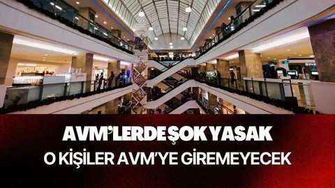 Ergenler şokta, 21 yaş altına AVM yasağı geldi