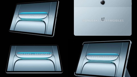 OnePlus Pad Lite tasarımı ortaya çıktı