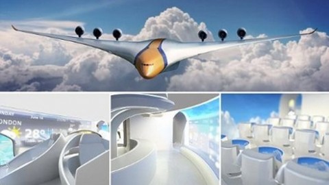 2050 yılında bu uçakla uçacağız!