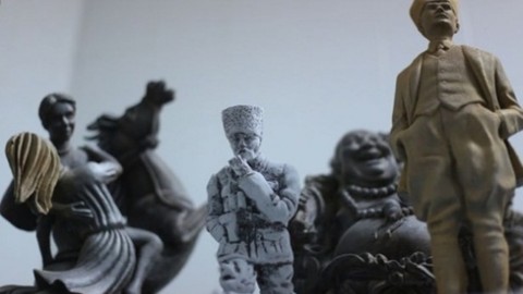 Antika eserler çikolatadan yapıldı!