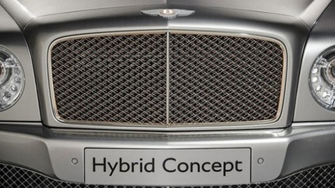 Bentley'den, hibrit konsept Mulsanne!