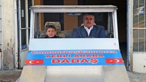 Dadaşmobili Cumhurbaşkanı Erdoğan için yaptı