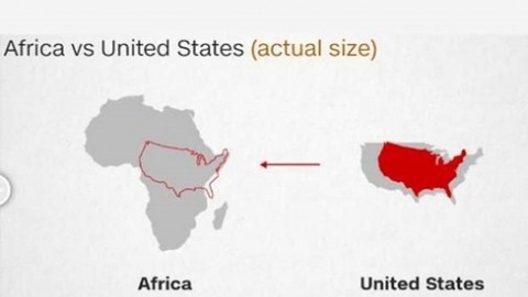 Dünya haritasında Rusya neden Afrika'dan daha büyük görünüyor?