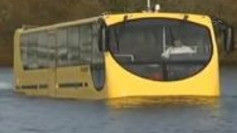 İstanbul trafiğine yeni çözüm yüzen otobüsler.