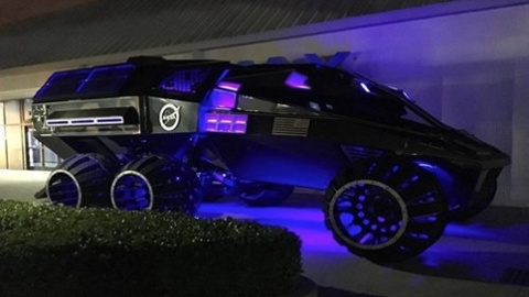 Mars için üretilen Batmobile!