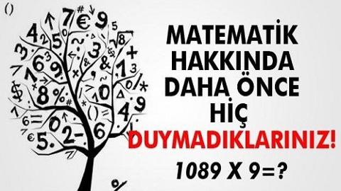 Matematik hakkında 10 İlginç bilgi