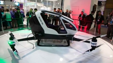 Yolcu taşıyabilen ilk Drone Ehang 184