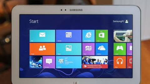 Samsung Ativ Tab 3: Windows serisi