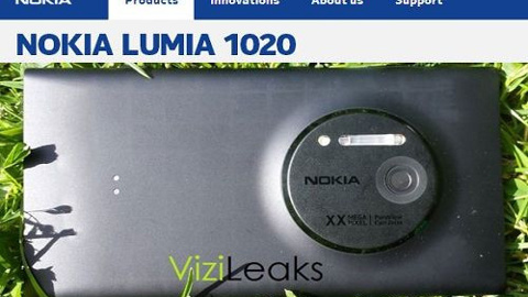 Lumia 1020'nin basın görseli ortaya çıktı