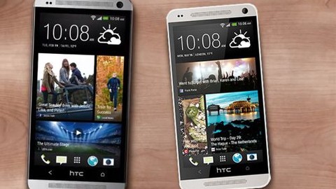 HTC One vs HTC One Mini ekran karşılaştırması!