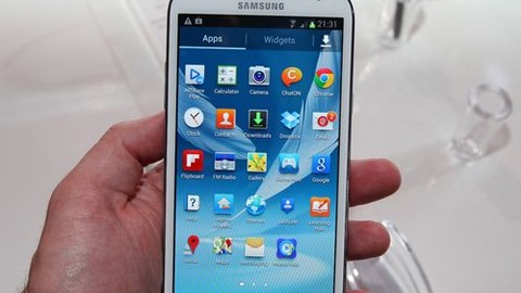 Gücünü Snapdragon 600'den alan yeni Note 2 çıktı!