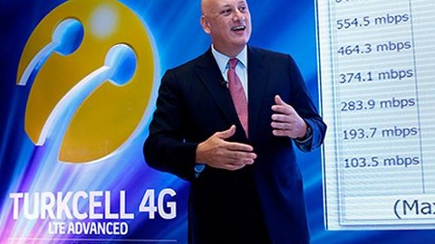 Turkcell mobil dünyanın kapılarını 4G 'LTE Advance' ile aralıyor!