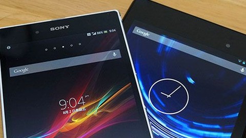Hangisi daha büyük? Xperia Z Ultra vs Nexus 7