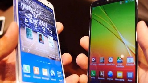 Samsung Galaxy Note 3 ve LG G2 karşılaştırma! Video