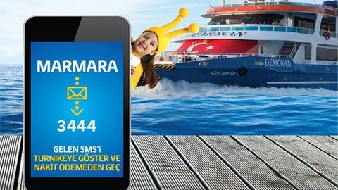 Mavimarmara’da "mobil jeton" dönemi başladı