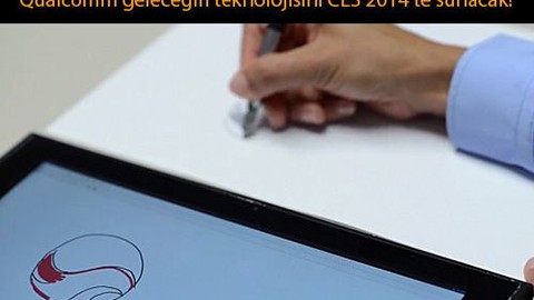 Qualcomm, kağıttaki çizimi eş zamanlı olarak tablete aktaracak!