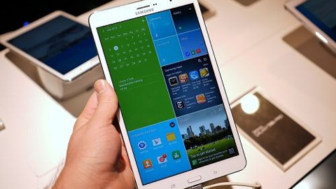 Samsung üst sınıf AMOLED ekranlı tablet duyurabilir
