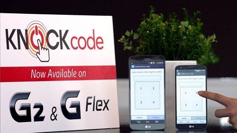 Knock Code özelliği LG G2 ve LG G Flex'e geliyor