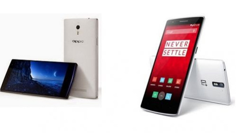 OnePlus One, Oppo Find 7 ve Oppo Find 7a Karşılaştırma