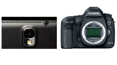 Samsung Galaxy Note 3, Canon EOS 5D Mark III'e Karşı [Video]