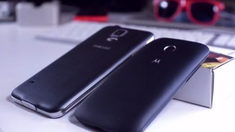 Karşılaştırma: Moto E, Galaxy S5, hız testi! [Video] - Yüksek donanım her şey değildir!
