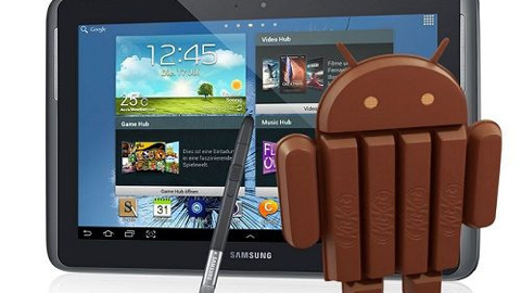 Galaxy Note 10.1 için Android 4.4.2 güncellemesi başladı