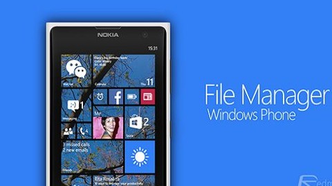 Windows Phone nihayet dosya yöneticisine kavuştu