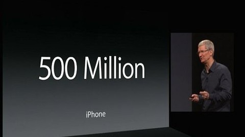 iPhone satışları 500 milyonu geride bıraktı