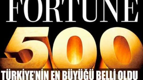 İşte Türkiyenin en büyük 500 şirketi!