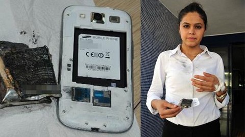 Samsung bu sefer de Alanya'da patladı