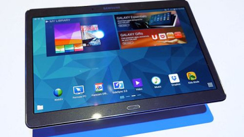 Galaxy Tab S'in Super AMOLED ekranı dikkat çekici [Video]