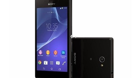 Su geçirmez Xperia M2 geliyor