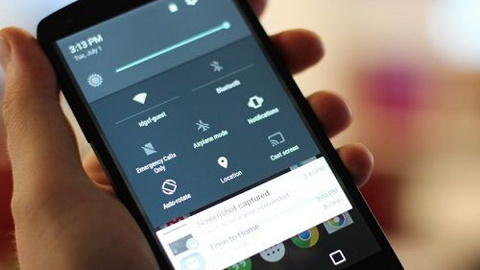 Android L'de hızlı ayarlar değişime uğrayabilir