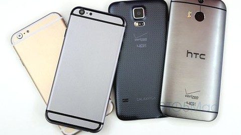 iPhone 6'nın ekran-boyut oranı diğer amiral gemisi modellerle karşılaştırıldı