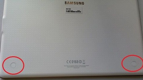 Galaxy Tab S'in arkasındaki delikler ne işe yarıyor?