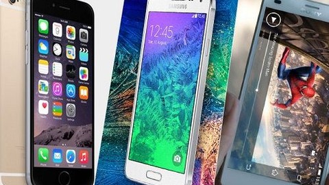 iPhone 6, Galaxy Alpha, Xperia Z3 Compact teknik özellik karşılaştırması
