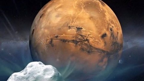 Mars yakınlarından kuyruklu yıldız geçecek