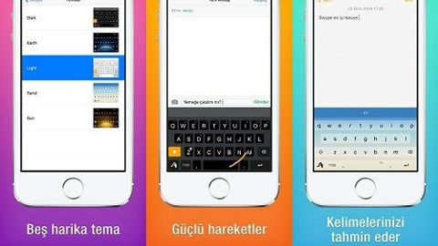 Swype iOS8 kullanıcıları için artık Türkçe dil desteğine sahip