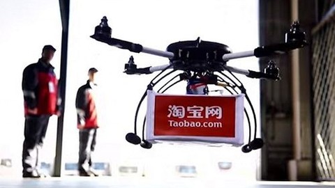 Alibaba, insansız hava aracıyla deneme amaçlı teslimatlara başladı