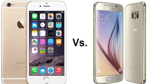 Galaxy S6 ve iPhone 6 karşılaştırması!