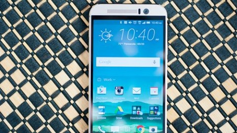 HTC One M9 paramparça