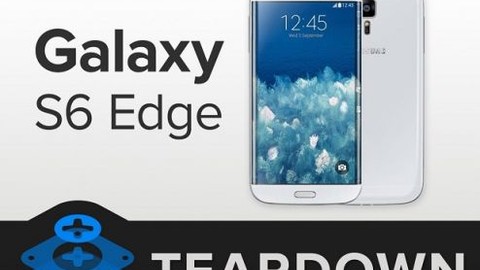 Samsung Galaxy S6 Edge paramparça