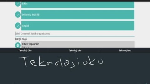 'Google El Yazısı Girişi' klavye uygulaması yayınlandı!