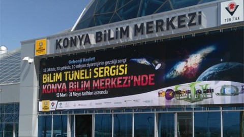 Konya Bilim Merkezi'nde Bilim Tüneli'ni gezdik