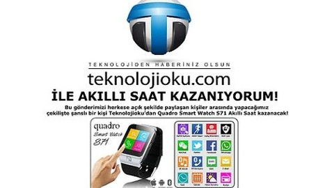 Quadro Smart Watch S71 kazanmak ister misiniz?