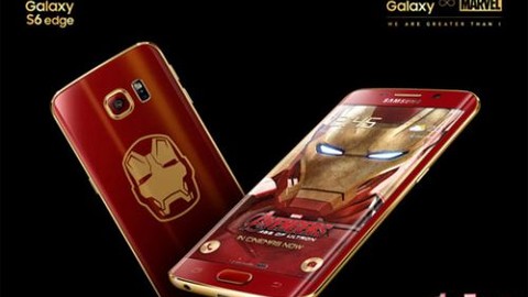 Samsung, Galaxy S6 Edge'in Iron Man serisini resmen duyurdu
