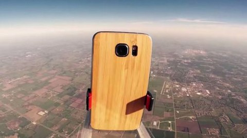 Samsung Galaxy S6 uzaydan yere çakıldı! (Video)