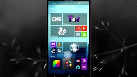 Windows 10 Mobile'ın en yeni ekran görüntüleri