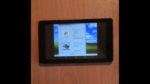 İşte Windows XP ve Windows 7 ile çalışan Android tablet