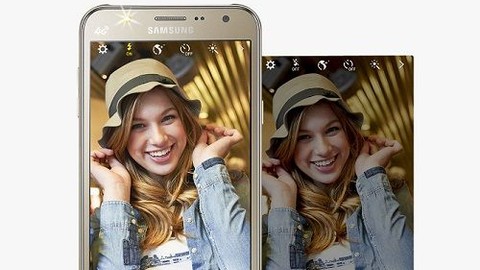 Samsung'un ön LED flaşlı ilk telefonları Galaxy J5 ve Galaxy J7 tanıtıldı